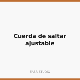 Cuerda saltar 18