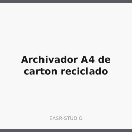Archivador A4 5
